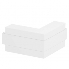 Внешний угол кабельного канала Rapid 45-2 нерегулируемый 53x100 мм (ПВХ,белый) (GK-AS53100RW) | 6113040 | OBO Bettermann