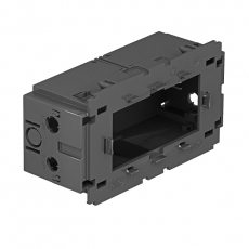 Монтажная коробка двойная Modul45 71GD13 140x76x51мм (полиамид,серый) (71GD13) | 6288583 | OBO Bettermann