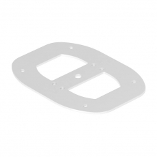 Напольная пластина для электромонтажной колонны (сталь,белый) (ISSBPDM45RW) | 6290347 | OBO Bettermann