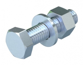 Комплект Болт+Шайба+Гайка M12x40 (SKS 12X40 F) | 3163113 | OBO Bettermann