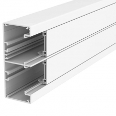 Кабельный канал Rapid 45-2 (с крышкой) 53x130x2000 мм (алюминий,белый) (GA-53130RW) | 6112500 | OBO Bettermann