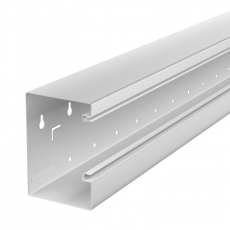 Кабельный канал Rapid 80 90x130x2000 мм (сталь,светло-серый) (GS-A90130LGR) | 6277502 | OBO Bettermann