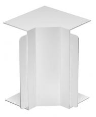 Крышка внутреннего угла кабельного канала WDK 80x210 мм (ПВХ,белый) (WDK HI80210RW) | 6192110 | OBO Bettermann