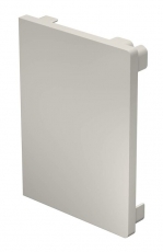 Торцевая заглушка кабельного канала RK 127x175 мм (ПВХ,светло-серый) (RK-E1117LGR) | 6156231 | OBO Bettermann