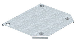 Крышка T-образной секции 150мм (DFT 150 DD) | 7129327 | OBO Bettermann