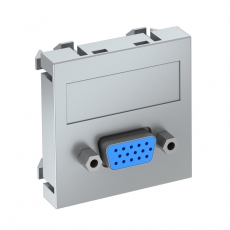 Мультимедийная рамка VGA Modul45 (серебристый) (MTG-VGA S AL1) | 6104616 | OBO Bettermann