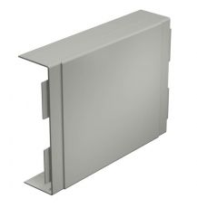 Крышка T-образной секции кабельного канала WDK 60x210 мм (ПВХ,серый) (WDK HK60210GR) | 6023126 | OBO Bettermann