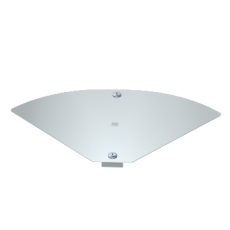 Крышка для угловой секции кабельного листового лотка Magic 154x272 (DFBMV 150 A4) | 6040822 | OBO Bettermann