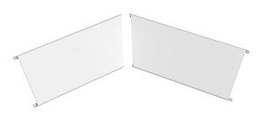 Крышка внутреннего угла кабельного канала GEK 80x300 мм (сталь,светло-серый) (IOP3LGR) | 6287082 | OBO Bettermann