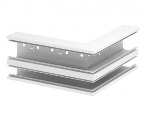 Внешний угол кабельного канала Rapid 80 нерегулируемый 70x170 мм (сталь,белый) (GS-DA70170RW) | 6278210 | OBO Bettermann