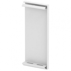 Торцевая заглушка кабельного канала Rapid 80 70x170 мм (сталь,светло-серый) (GS-E70170LGR) | 6277672 | OBO Bettermann