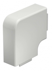 Крышка плоского угла кабельного канала WDK 40x90 мм (ПВХ,белый) (WDK HF40090RW) | 6192866 | OBO Bettermann