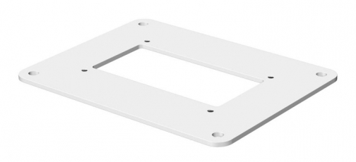 Напольная пластина для электромонтажной колонны (сталь,белый) (ISSBP70110RW) | 6290100 | OBO Bettermann