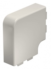 Крышка плоского угла кабельного канала WDK 40x110 мм (ПВХ,кремовый) (WDK HF40110CW) | 6161324 | OBO Bettermann