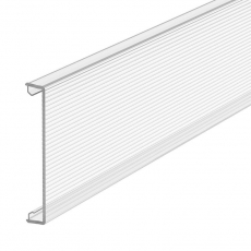 Крышка кабельного канала Rapid 80 80x2000 мм (структурная,прозрачная) (GK-OTKKPI) | 6278790 | OBO Bettermann