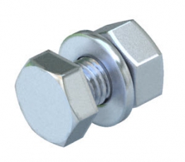 Комплект Болт+Шайба+Гайка M12x30 (SKS 12X30 F) | 3163091 | OBO Bettermann