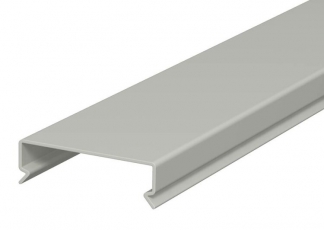 Крышка кабельного канала LKV 50 мм (ПВХ,серый) (LKV D 50) | 6178508 | OBO Bettermann