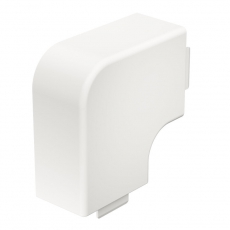 Крышка плоского угла кабельного канала WDK 40x60 мм (ПВХ,белый) (WDK HF40060RW) | 6192858 | OBO Bettermann