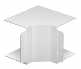 Крышка внутреннего угла кабельного канала WDK 100x130 мм (ПВХ,белый) (WDK HI100130RW) | 6192114 | OBO Bettermann