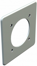 Монтажная пластина для розетки CEE (полиамид,светло-серый) (2393 UP) | 6024106 | OBO Bettermann