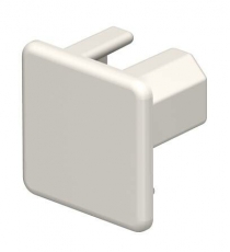 Торцевая заглушка кабельного канала WDK 20x20 мм (ПВХ,кремовый) (WDK HE20020CW) | 6162509 | OBO Bettermann