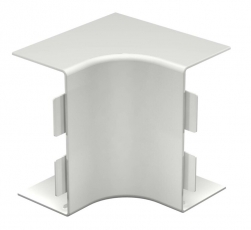 Крышка внутреннего угла кабельного канала WDK 60x130 мм (ПВХ,светло-серый) (WDK HI60130LGR) | 6182224 | OBO Bettermann