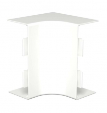 Крышка внутреннего угла кабельного канала WDK 60x150 мм (ПВХ,светло-серый) (WDK HI60150LGR) | 6182232 | OBO Bettermann