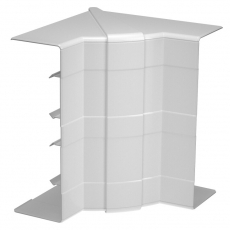 Внутренний угол кабельного канала Rapid 45-2 регулируемый 53x165 мм (ПВХ,серый) (GK-IH53165LGR) | 6113442 | OBO Bettermann