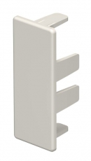 Торцевая заглушка кабельного канала WDK 20x50 мм (ПВХ,кремовый) (WDK HE20050CW) | 6153674 | OBO Bettermann