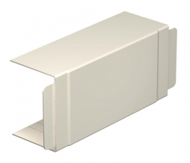 Крышка T-образной секции кабельного канала WDK 100x130 мм (ПВХ,кремовый) (WDK HK100130CW) | 6162452 | OBO Bettermann