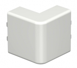 Крышка внешнего угла кабельного канала WDK 20x50 мм (ПВХ,белый) (WDK HA20050RW) | 6154468 | OBO Bettermann