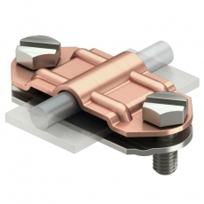 Соединитель полосы и прутка продольный (233 A ZV) | 5336503 | OBO Bettermann