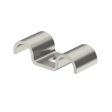 Крепежная скоба металл. двухлапковая 12mm (824 12 A2) | 1016555 | OBO Bettermann