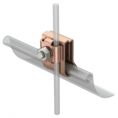 Крепеж прутка к водосточному желобу * (RK-FIX CU) | 5316468 | OBO Bettermann