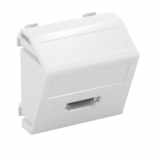 Мультимедийная рамка HDMI Modul45 (белый) (MTS-HD S RW1) | 6104814 | OBO Bettermann