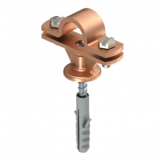 Держатель молниеприемного стержня, с фланцем (113 B-HD-16) | 5412811 | OBO Bettermann