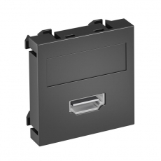 Мультимедийная рамка HDMI Modul45 (черный) (MTG-HD S SWGR1) | 6104805 | OBO Bettermann