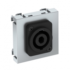 Мультимедийная рамка Speakon Modul45 (серебристый) (MTG-SON S AL1) | 6105274 | OBO Bettermann