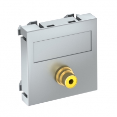 Мультимедийная рамка Video-Cinch Modul45 (серебристый) (MTG-R L AL1) | 6104976 | OBO Bettermann