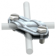 Соединитель полосы и прутка крестовой (250) | 5312906 | OBO Bettermann