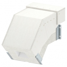 Вертикальная угловая секция 45° нисходящая (BSKHF-EF0808) | 7214858 | OBO Bettermann