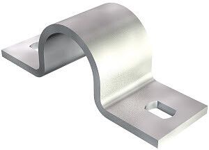 Крепежная скоба металл. двухлапковая 16mm (823 16 FT) | 1015095 | OBO Bettermann