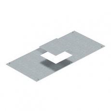 Крышка канала OKA с монтажным отверстием GES4 400x600x4 мм (сталь) (OKA D 600 4) | 7425066 | OBO Bettermann