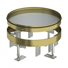 Кассетная рамка RKR2 ном.размер 7 D 275 мм (латунь) (RKR2 7M 20) | 7409102 | OBO Bettermann