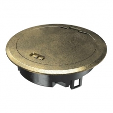 Лючок GES R2 40х140 мм (для монтажных оснований, латунный) (GES R2 CuZn) | 7408852 | OBO Bettermann