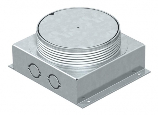 Монтажное основание лючка GESRM2 (h=70-85 мм) 135x157x70 мм (сталь) (UDL2-120 70) | 7408558 | OBO Bettermann
