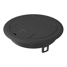 Лючок GES R2 с кабельным выводом 40х140 мм (полиамид,черный) (GES R2 9011) | 7405084 | OBO Bettermann