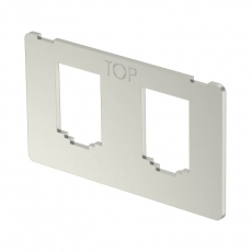 Монтажная пластина для 2 телекоммуникационных модулей (тип В) (MPK 2B) | 7408714 | OBO Bettermann