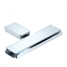 T-образная секция кабельного канала OKB (сталь) (OKB TS 25085 ON) | 7403836 | OBO Bettermann