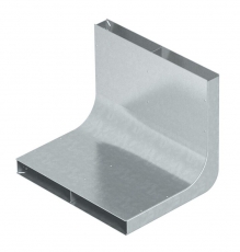 Вертикальный угол 90° кабельного канала EUK 250x28 мм (сталь) (KV2 25028) | 7400632 | OBO Bettermann